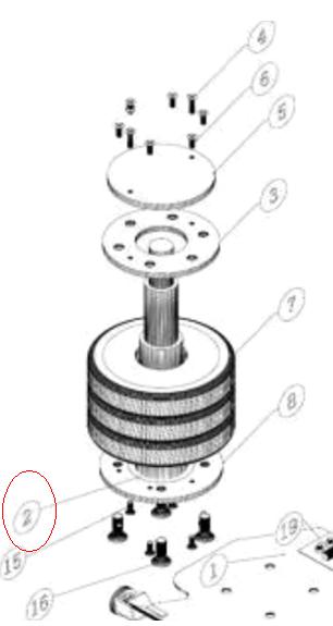 T08103B/02 Стабилизатор телескопический