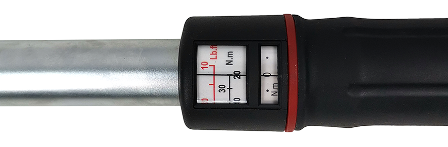 Ключ динамометрический со шкалой в окошке 20-210Nm 1/2" TA-B3210-12 AE&T