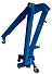 Гидравлический кран T62302 AE&T 2000 кг складной (низкий въезд)