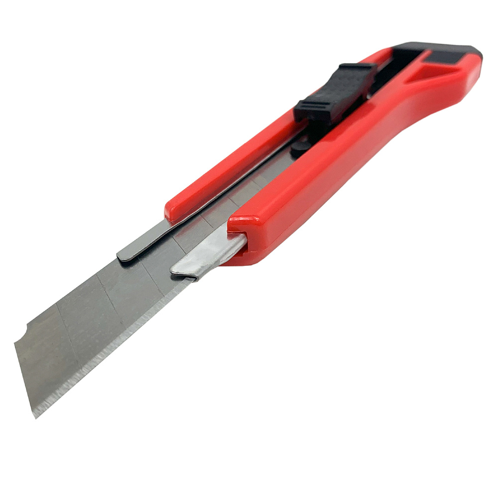 Нож универсальный выдвижной пластмассовый 18мм WP212007 WORKPRO